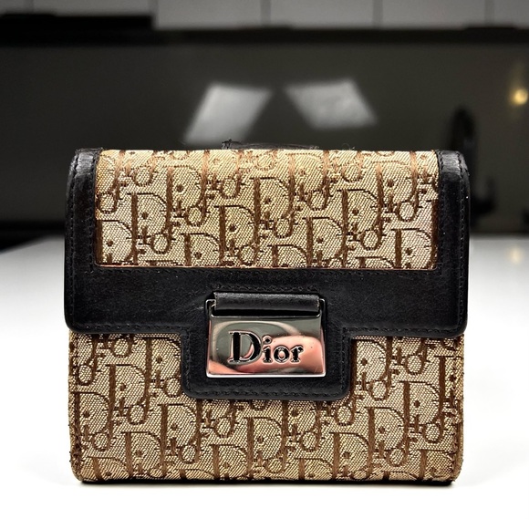 Dior Diorissimo Trotter Compact Wallet - Picture 1 of 12